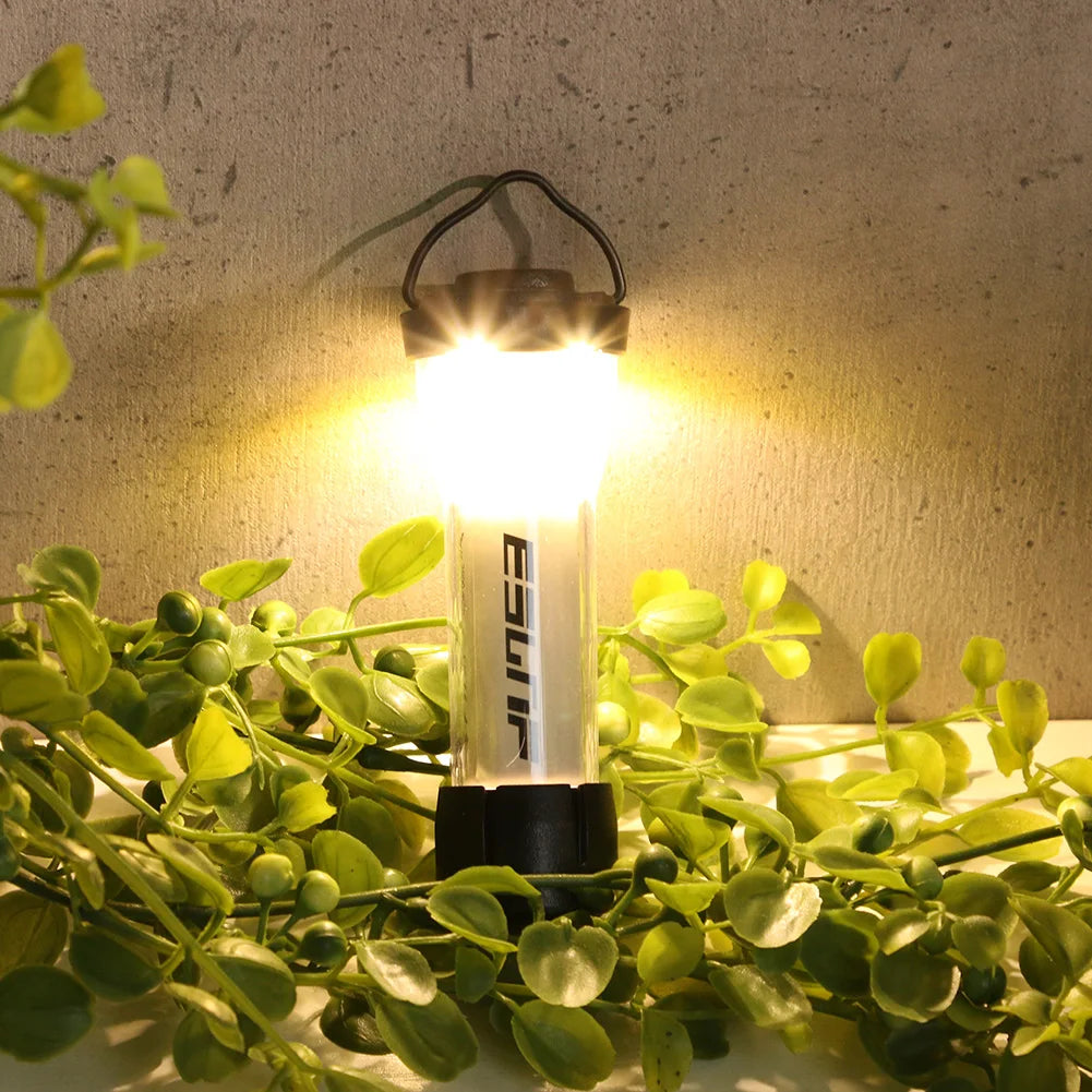 LED Camping Lamp | Oplaadbare 2600mAh Zaklamp & Lantaarn | Waterdicht & Compact