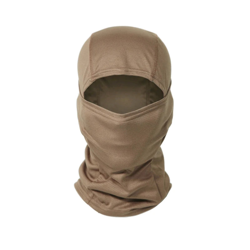 Camouflage Balaclava Hoed voor Fietsers & Jagers – Volledige Gezichtsmasker voor Buiten, Skiën, Motorhelm Binnenmuts