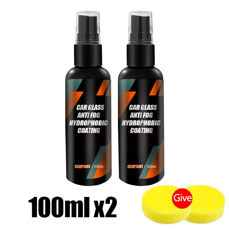 Autoglas-Anti-Regen-Spray – Hydrophobe Nano-Beschichtung, Imprägniermittel für Windschutzscheibe und Spiegel