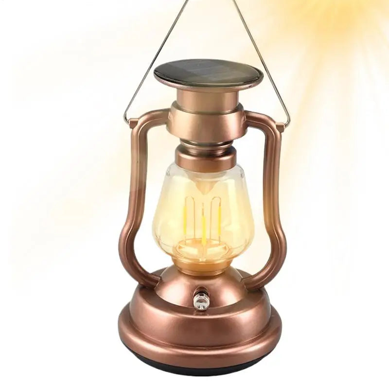 Outdoor Campinglamp | Oplaadbare LED Zaklamp met Zonnepaneel | Waterdicht & Draagbaar