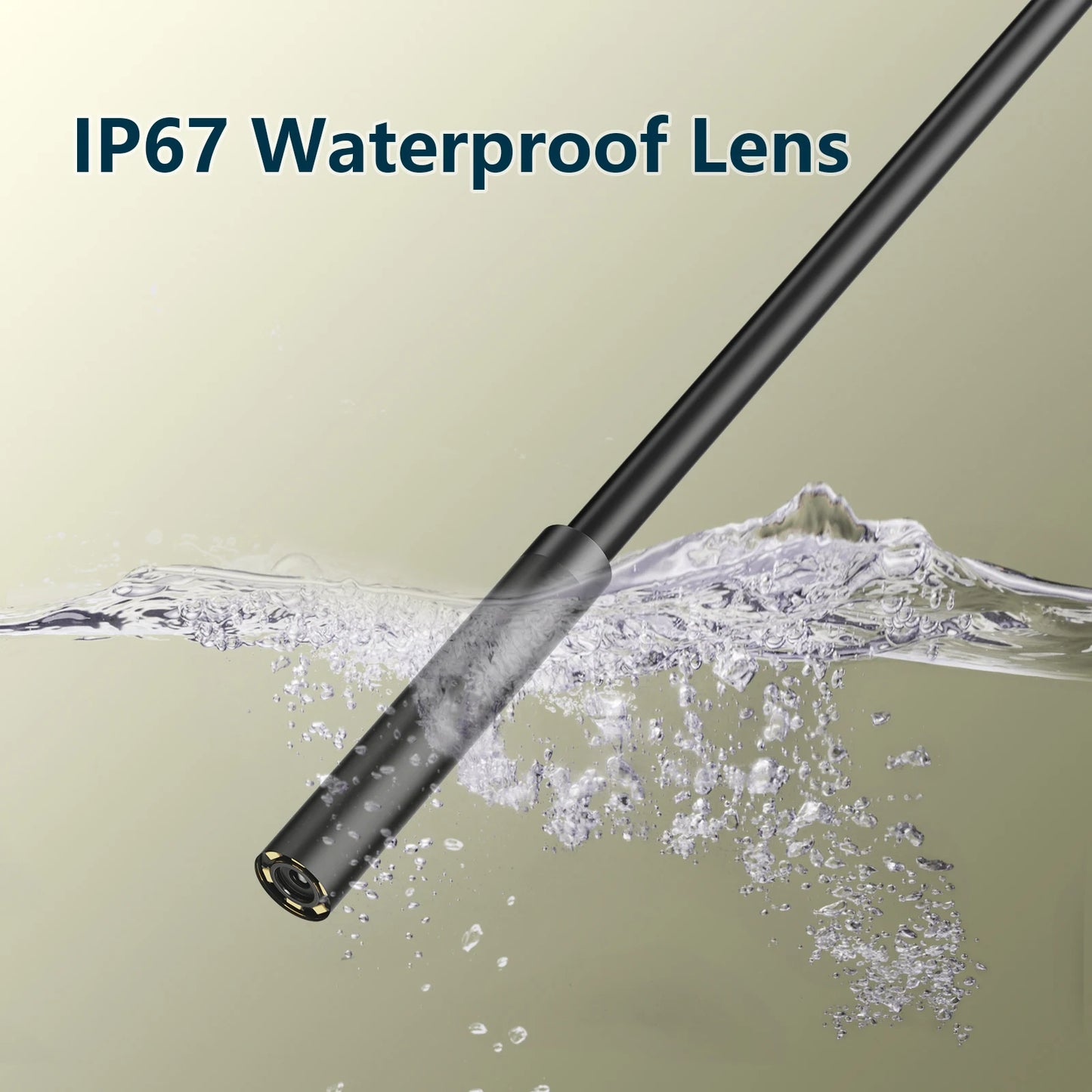 7.0MM Type-C Endoscoop Camera – IP67 Waterdicht – USB Android Flexibele Inspectiecamera met 6 LEDs