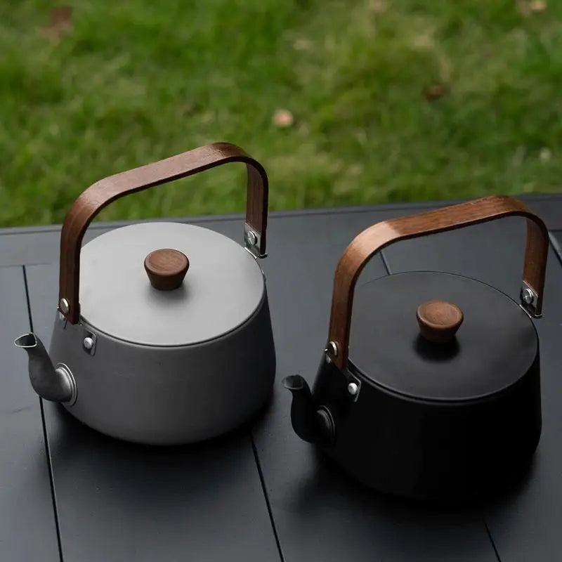 Draagbare Camping Theeketel 1.1L – Outdoor Waterketel & Koffiepot