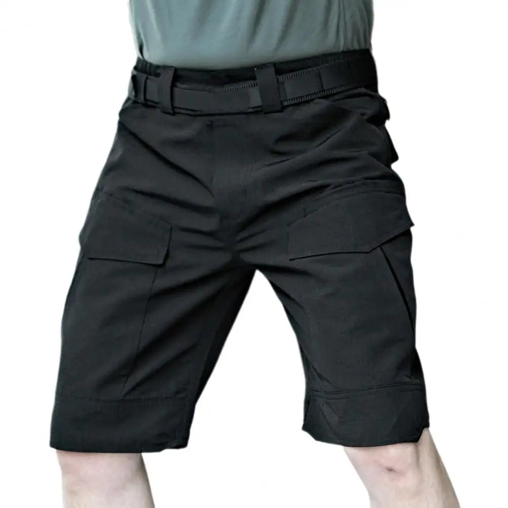 Heren Cargo Shorts – Waterdichte Outdoor Korte Broek met Meerdere Zakken