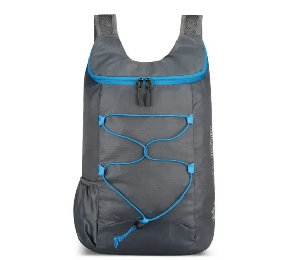Opvouwbare Outdoor Rugzak 20L – Lichtgewicht & Waterdichte Backpack van Nylon voor Hiking, Reizen & Kamperen