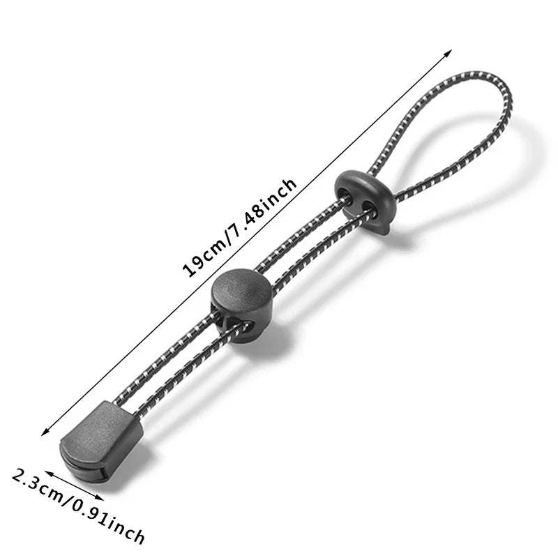 2/4/6 Pieces Trekking Pole Holder - Elastic Fastening Rope for Walking, Hiking & Camping
