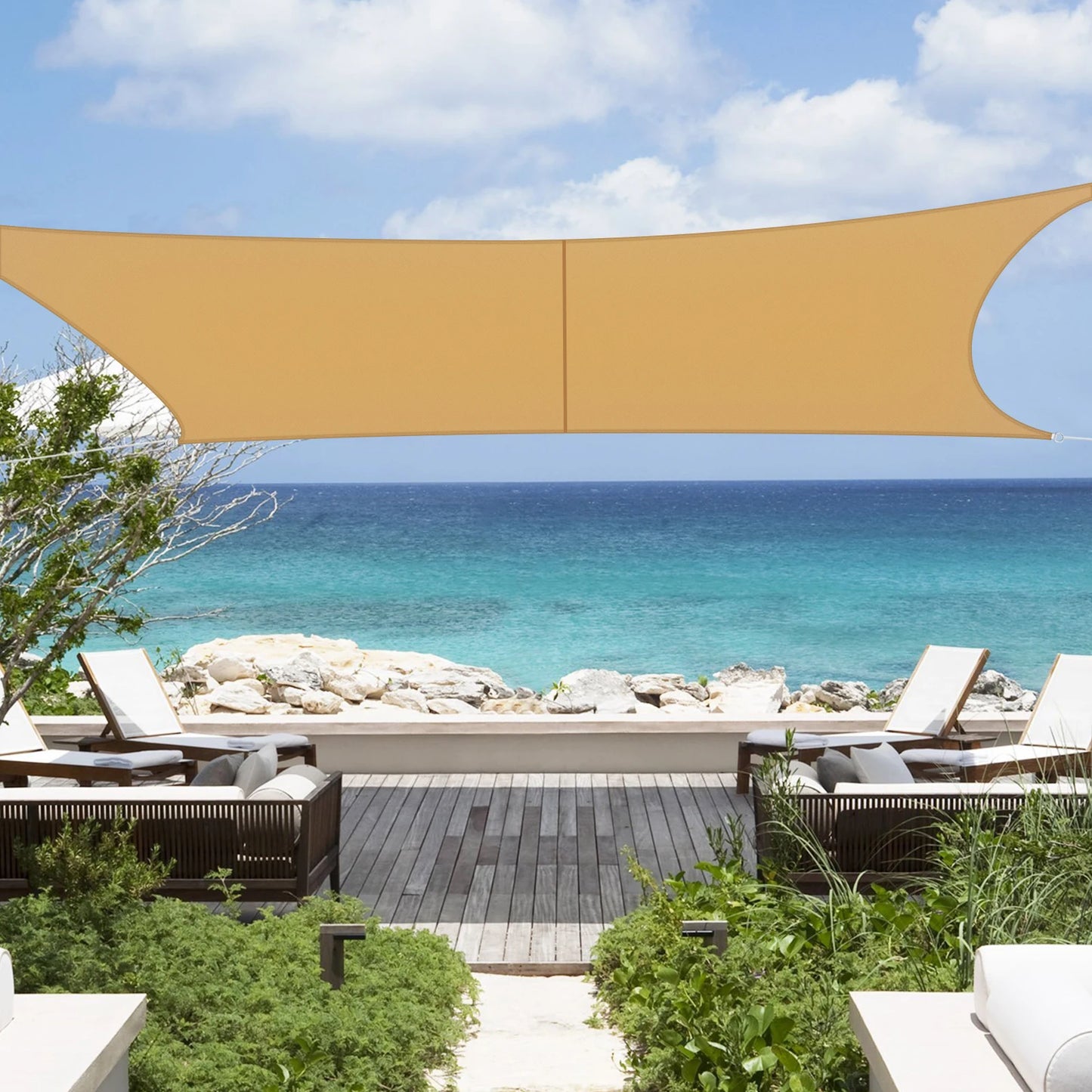 Waterdicht Schaduwdoek – Zonnescherm voor Tuin, Camping & Terras