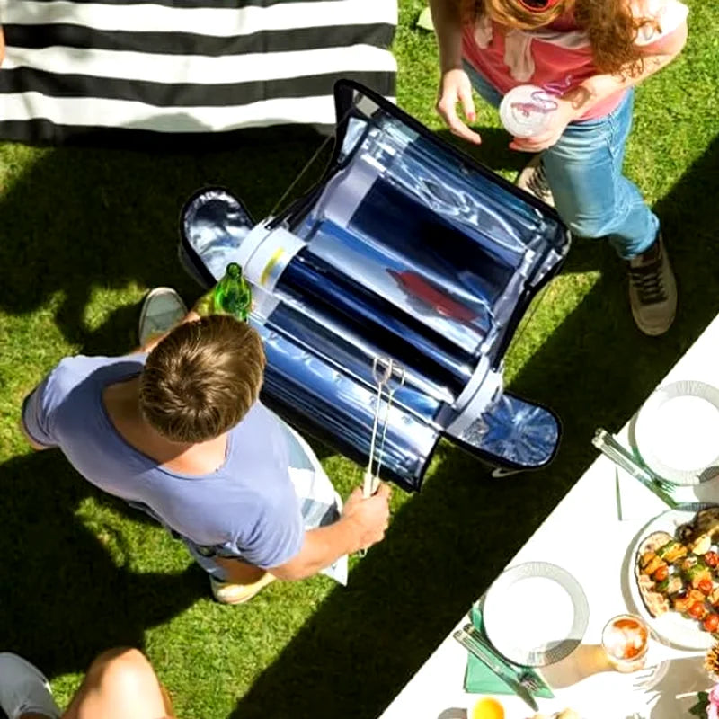 Draagbare Zonneoven | Solar Oven BBQ Grill | 4.5L Zonne-gestookte Kookset