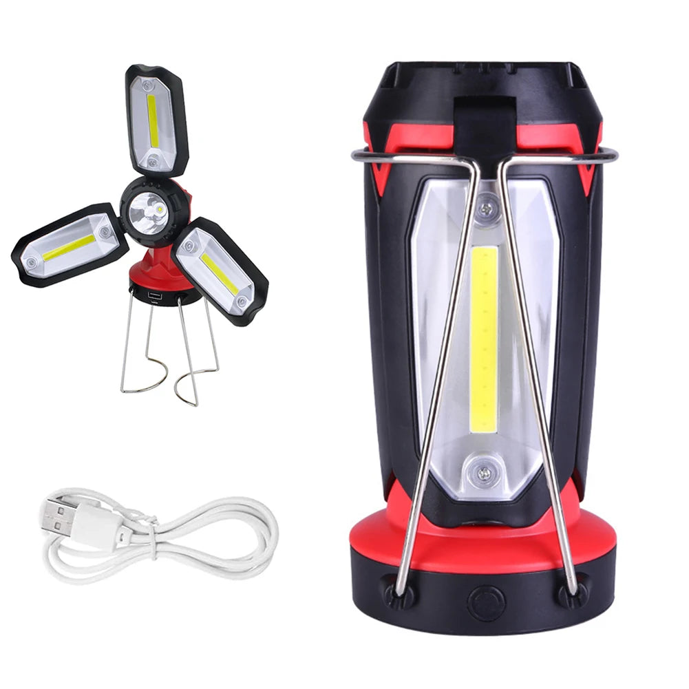 Outdoor LED Camping Lamp | 6 Lichtmodi | USB Oplaadbaar | Noodverlichting