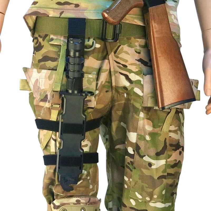 M9 Gummidolch – Airsoft Trainingsmesser, Cosplay & Kampfsport Messermodell