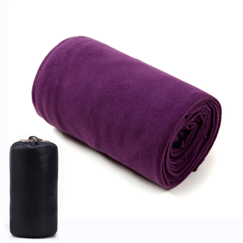 Fleece Slaapzak Liner – Ultra-Lichte en Draagbare Reisdeken voor Volwassenen – Warm Bedliner voor Outdoor Camping en Tent