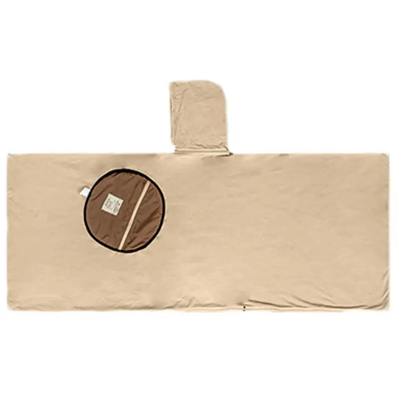 Draagbare Poncho Slaapzak – Warme Fleece Hoodie Slaapzak & Deken | Perfect voor Kamperen & Outdoor Avonturen