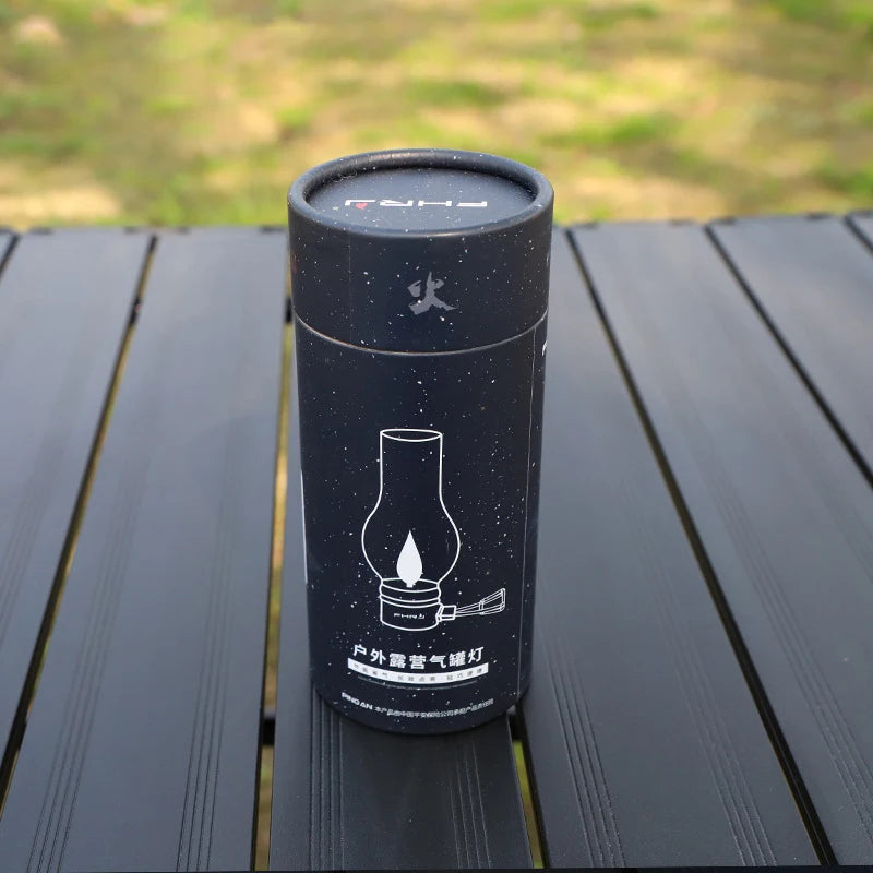 Draagbare Camping Gas Kaarslamp | Compacte Butaan Gaslamp voor Outdoor Kamperen, Vissen en Picknick