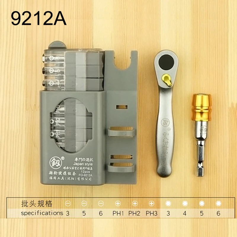 Xiaomi Multifunktionales Mini-Ratschenschlüssel- und Schraubendreher-Set – Kompaktes Handwerkzeug-Set mit Bits