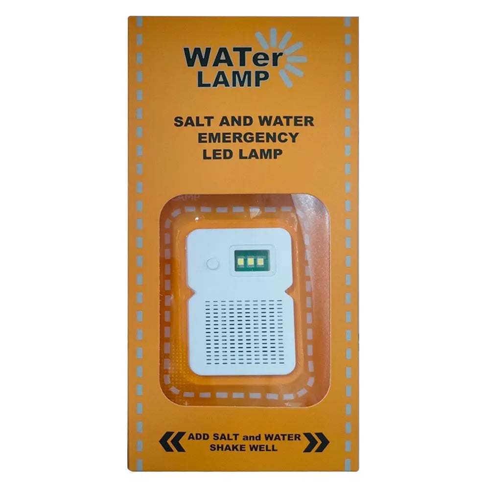 Salzwasser-Notfalllampe – Tragbares, wiederverwendbares LED-Campinglicht für Outdoor, Angeln und Picknicks