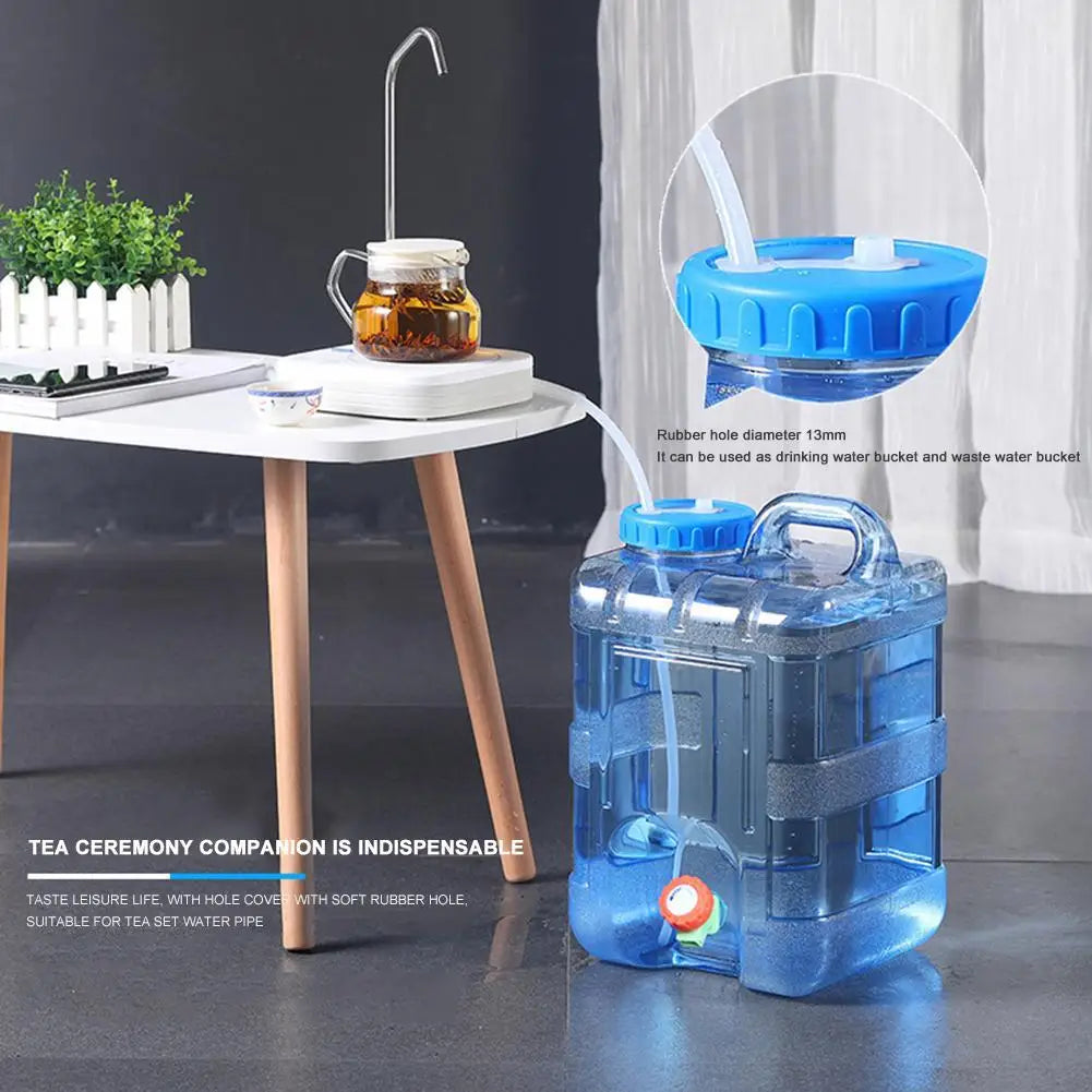 7.5/10/15L Drinkwatercontainer met Kraan | Lekvrije Camping Water Tank voor Hiking, Auto en Outdoor Gebruik