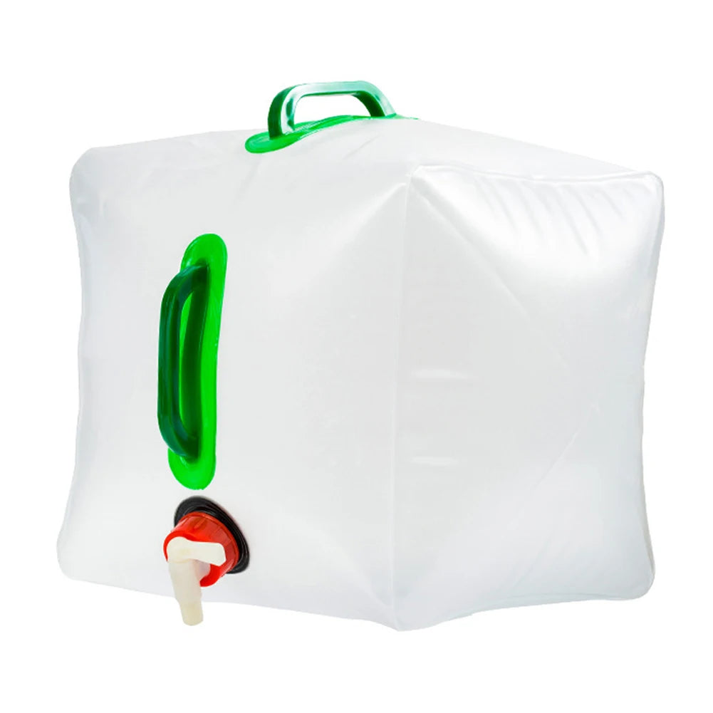 10/12L Outdoor Water Emmer | Draagbare Camping Waterzak met Kraan voor Picknick en Hiking
