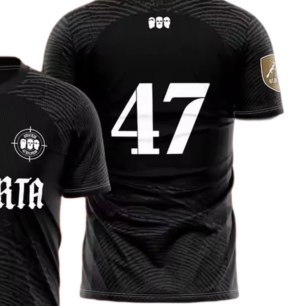 Zomer 3D Print 47 Mannen T-shirt, Ademend Jersey, Ronde Hals, Korte Mouwen, Casual Top voor Hardlopen, Hiken, Vissen en Buitenactiviteiten