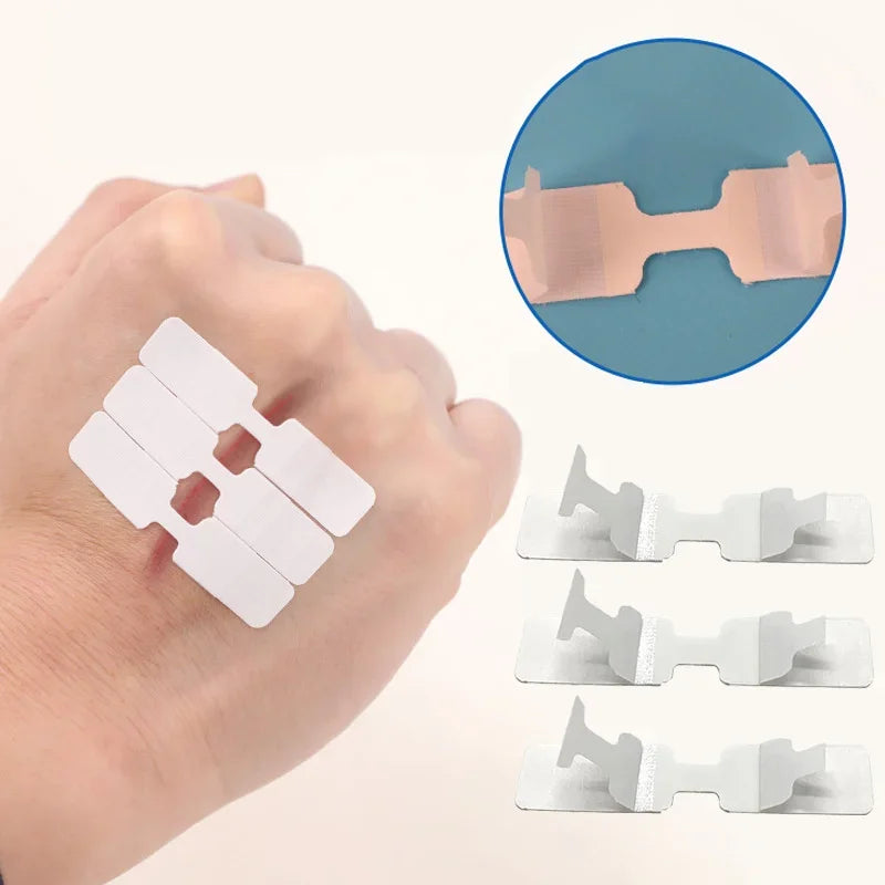 10 Pieces Painless Non-Stick Plasters – Fast Wound Healing and Emergency Accessories