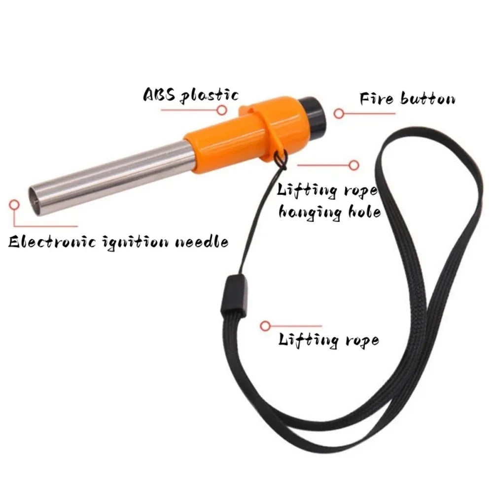 Draagbare Pulse Igniter - Elektrische Aansteker voor Camping, BBQ en Keukengebruik