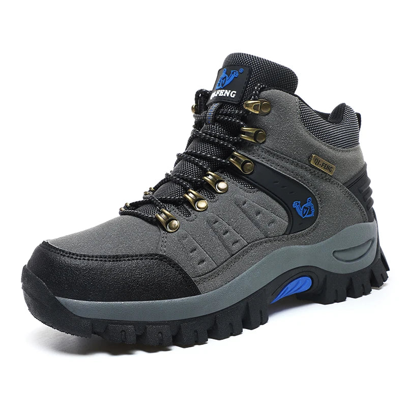 Heren Hiking Boots – Slijtvaste Bergschoenen voor Outdoor & Trekking