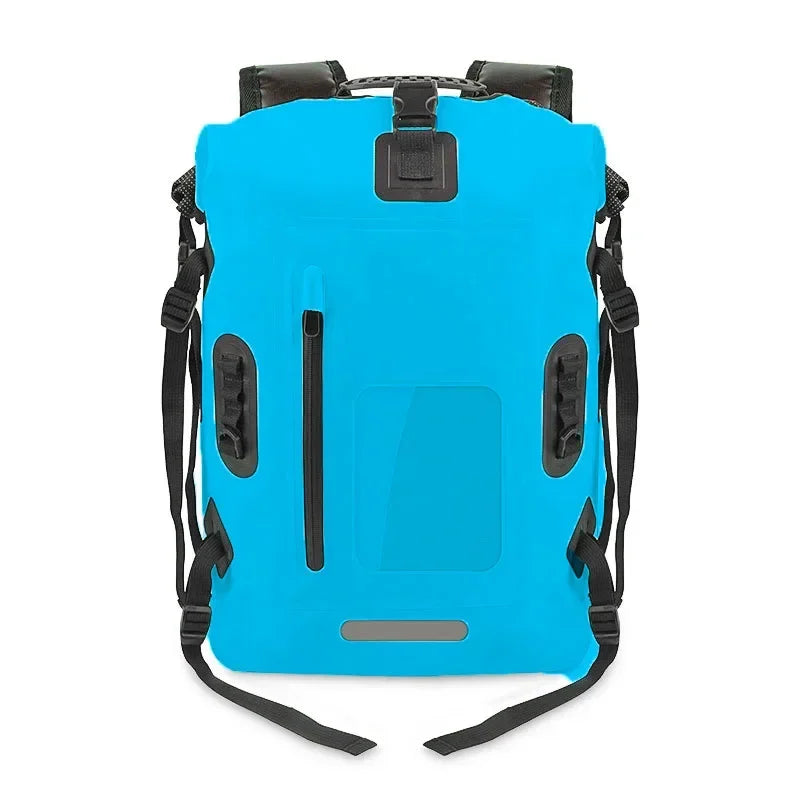 30L Waterdichte Drift Tas - Zwem Rugzak voor Rafting, Kanoën, Kamperen, Trekking, met Molle Systeem en Reflecterende Strips