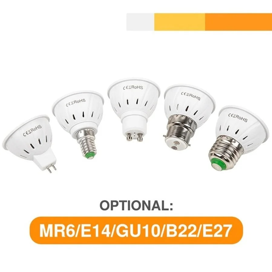 LED-Wachstums-Vollspektrumlampe – E27 E14 GU10 MR16 220 V Hydrokultur- und Wachstumslampe für Zimmerpflanzen