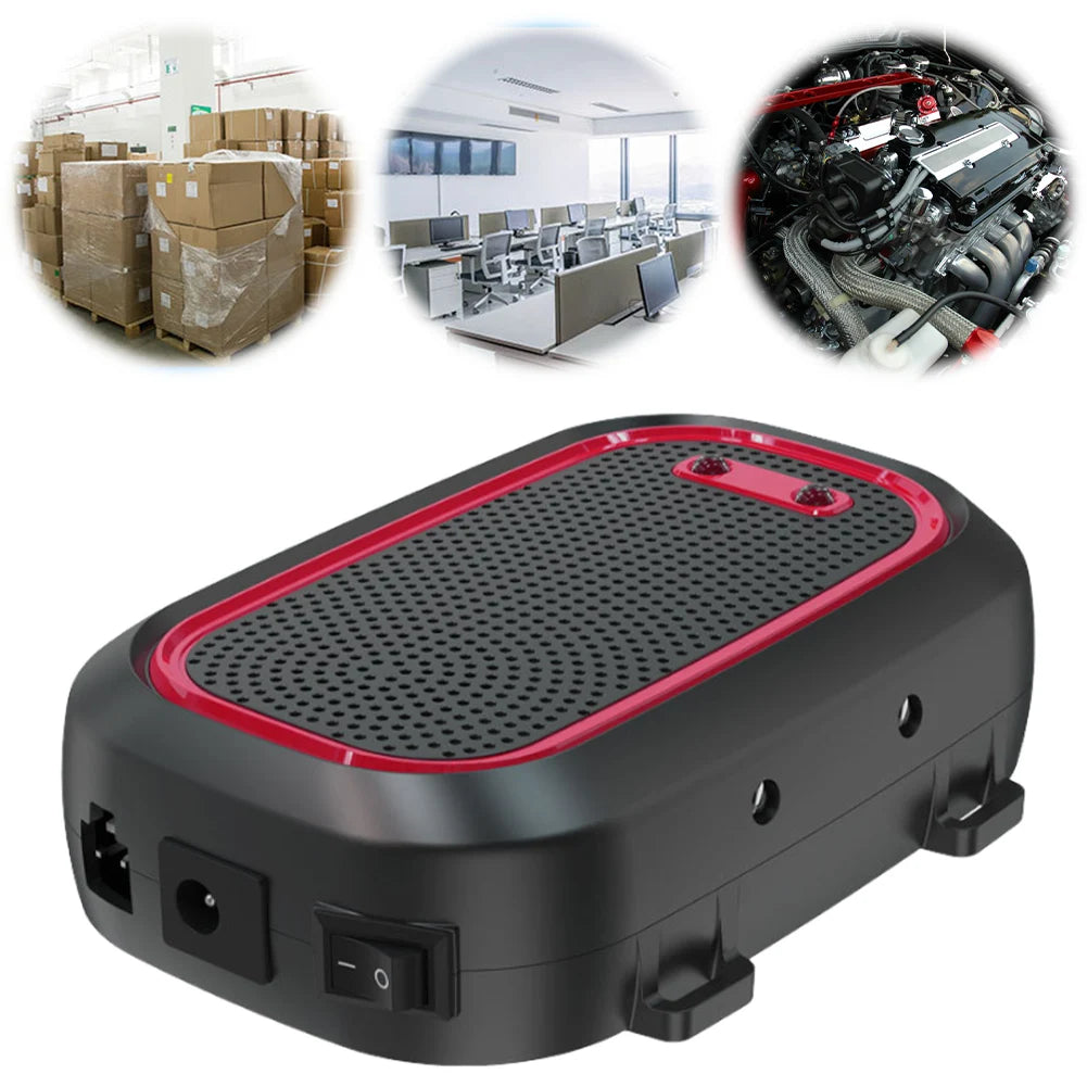 12V-24V Ultrasonic Muizen- en Ratten Repeller, Niet-Giftige Anti-Rat Repeller met Stroboscoop Lichten voor Auto en Binnengebruik