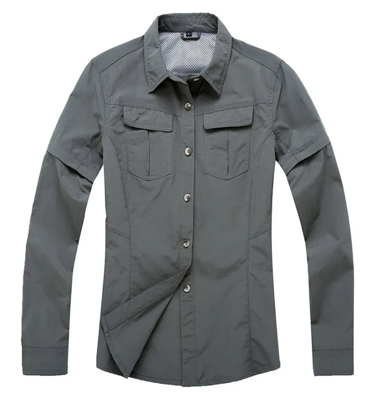 Dames Outdoor Shirt – Sneldrogend & Ademend
