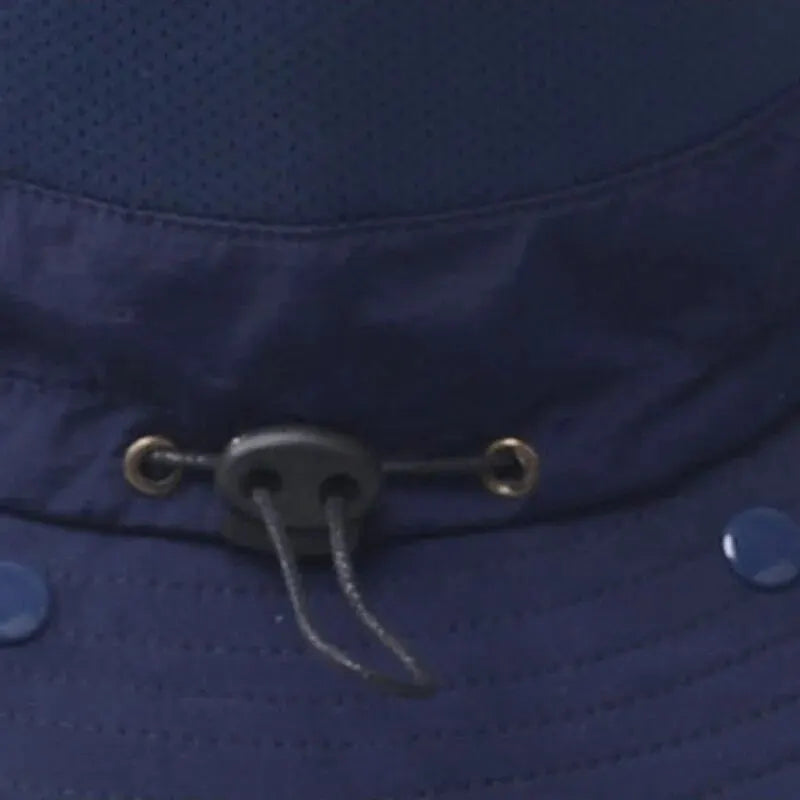 100% Nylon Zomer Buiten Fisherman Hat - Sneldrogend en Zonnebeschermend Hoed voor Mannen en Vrouwen