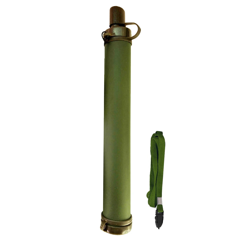 Draagbare Straw Water Filter, Geavanceerde Waterzuivering voor Buiten, Camping en Reizen, Compact en Efficiënt Waterfilter