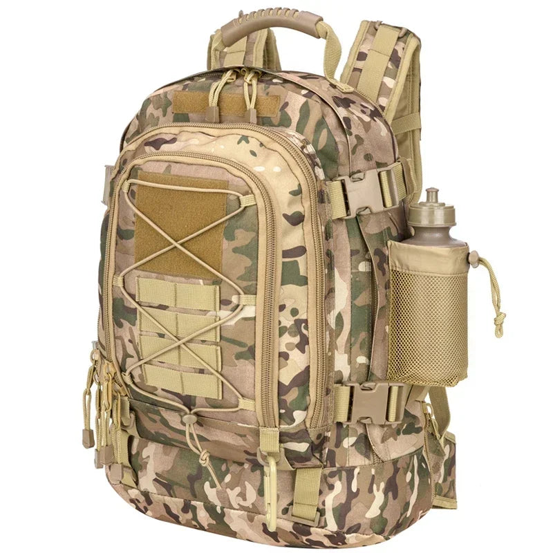 60L Militaire Tactische Rugzak – Molle Assault Rucksack voor Outdoor, Hiking, Camping & Jacht