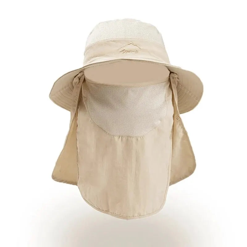 100% Nylon Zomer Buiten Fisherman Hat - Sneldrogend en Zonnebeschermend Hoed voor Mannen en Vrouwen