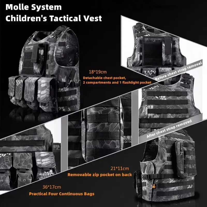 Tactisch Militair Vest | Molle Combat Vest | Airsoft & Outdoor Gear