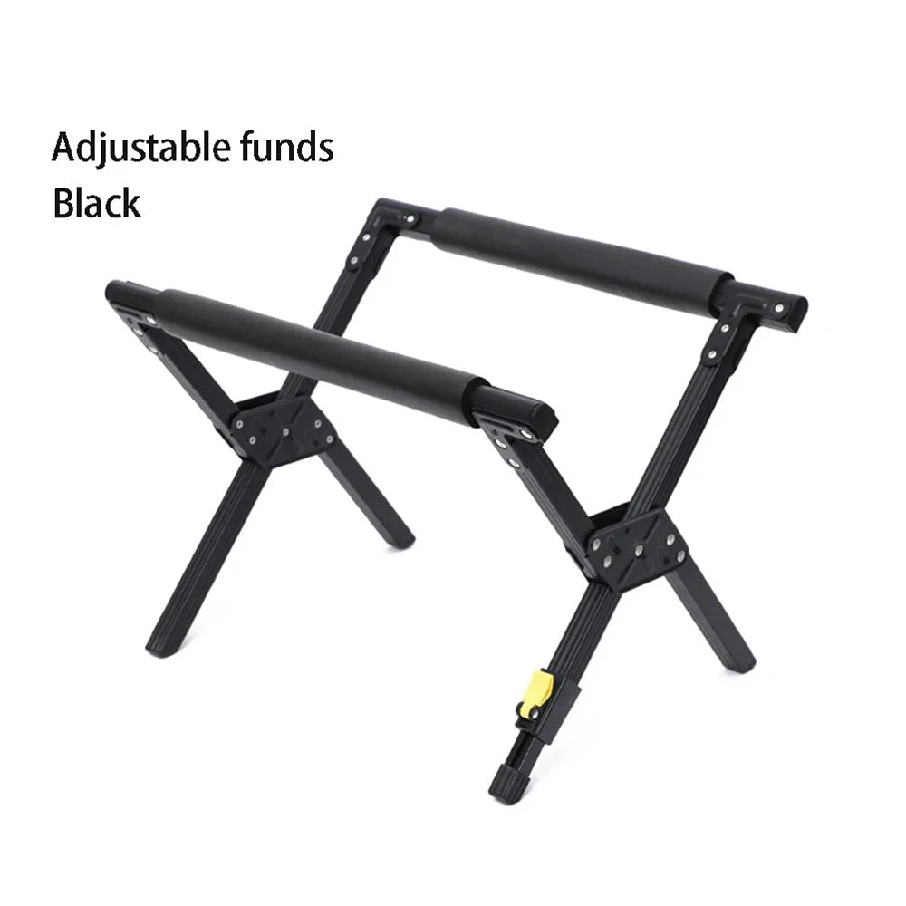 Outdoor Camping Vouwbare Cooler Stand | Opvouwbaar Aluminium Ice Box Houder voor Hiking en Picknick met Anti-Slip Ondersteuning