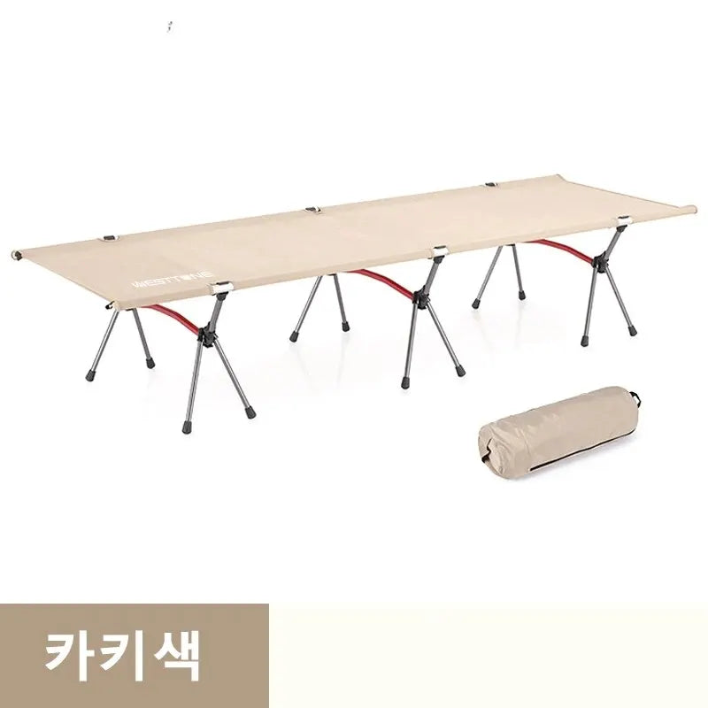 Camping Cot Vouwbed | Ultralicht Aluminium Slaapbed voor Outdoor Hiking, Backpacking en Reizen
