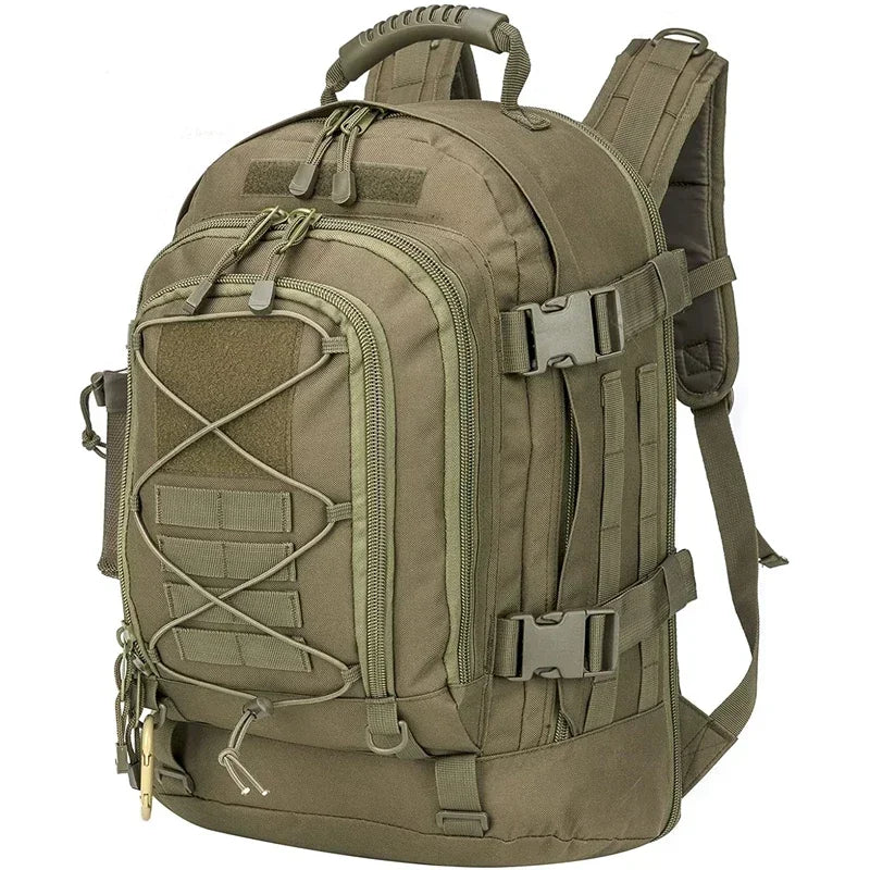 60L Militaire Tactische Rugzak – Molle Assault Rucksack voor Outdoor, Hiking, Camping & Jacht