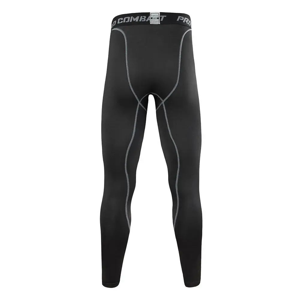 Heren Compressielegging – Sneldrogende Sport Tights voor Running, Fitness & Training