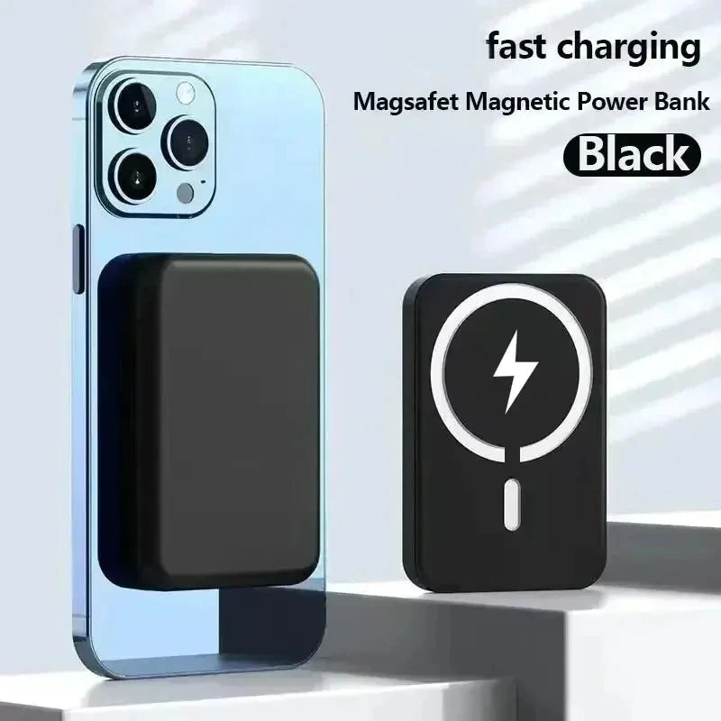 Magnetische 50000-mAh-Powerbank – 20-W-Schnellladegerät, kabelloser externer MagSafe-Akku für iPhone 13/14/15, Xiaomi und Samsung
