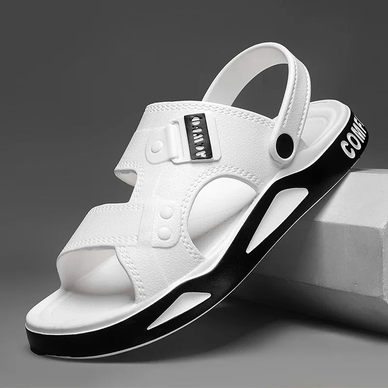 Heren Slippers Zomer 2025 – Lichtgewicht EVA Sandalen met Dikke Zool, Anti-slip, Open Teen, Outdoor
