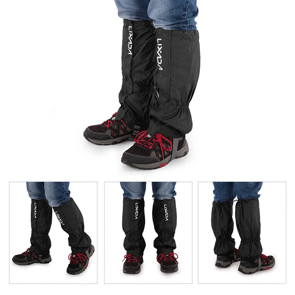 Lixada Gaiters – Waterdichte & Winddichte Beenbeschermers voor Skiën, Wandelen & Klimmen
