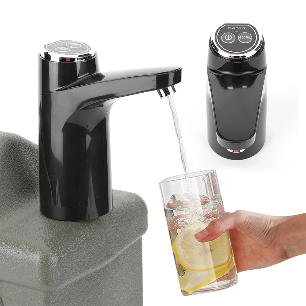 11L Outdoor Water Tank – Grote Capaciteit Camping Waterbak met Kraan en USB Oplaadbare Elektrische Waterpomp