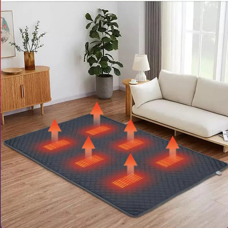 USB Verwarmde Slaapmat 180x150cm – Geïsoleerde Outdoor Slaapmat – Dikke Campingmat met Verwarming