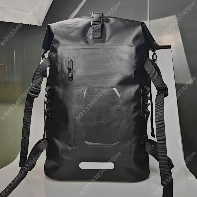 30L Waterdichte Drift Tas - Zwem Rugzak voor Rafting, Kanoën, Kamperen, Trekking, met Molle Systeem en Reflecterende Strips