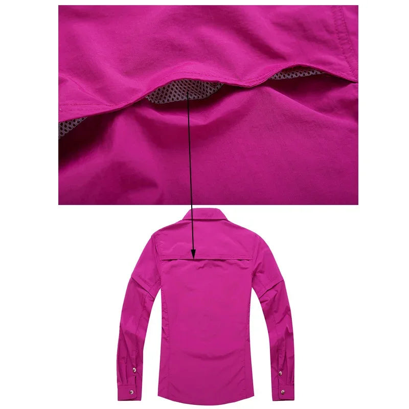 Dames Outdoor Shirt – Sneldrogend & Ademend