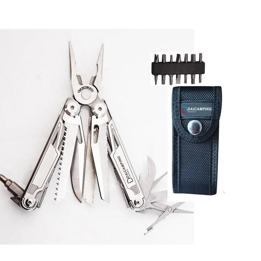 DL12 Multitool Tang – 7CR17MOV Roestvrijstalen Multifunctionele Tool