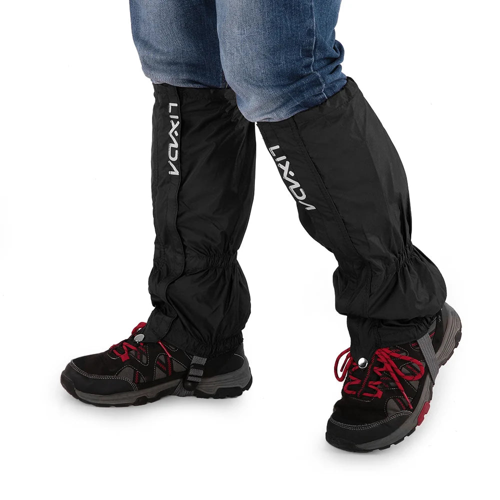 Lixada Gaiters – Waterdichte & Winddichte Beenbeschermers voor Skiën, Wandelen & Klimmen