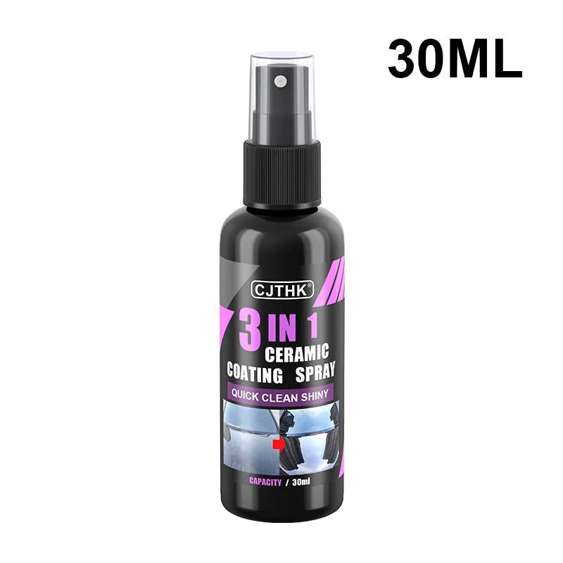 3-in-1 Nano Keramische Coating Spray – Hydrofobe Beschermlaag voor Auto’s