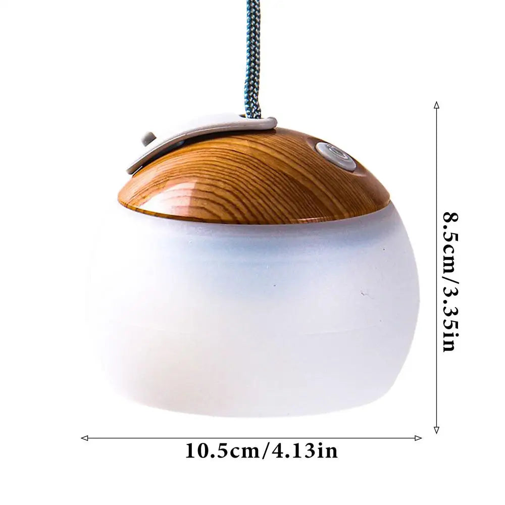 Camping Lantaarn met Haak | Oplaadbare LED Tentlamp | 4 Lichtmodi | Draagbare Outdoor Lantaarn