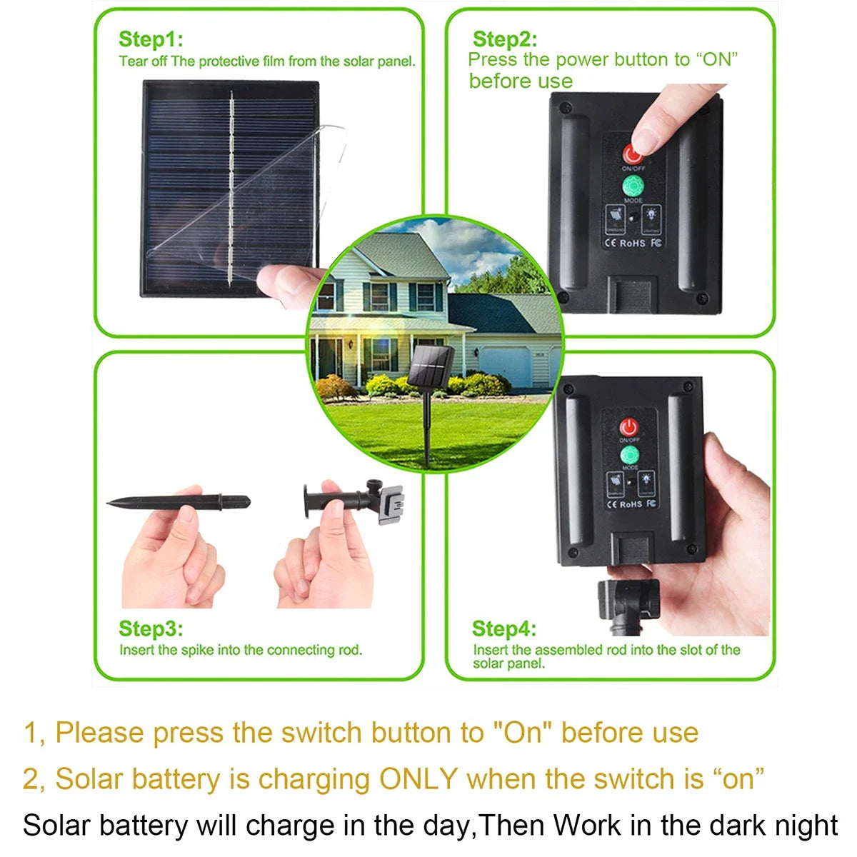 G40 Solar LED String Lights – Weerbestendige Festoonverlichting voor Tuin, Feest & Bruiloften