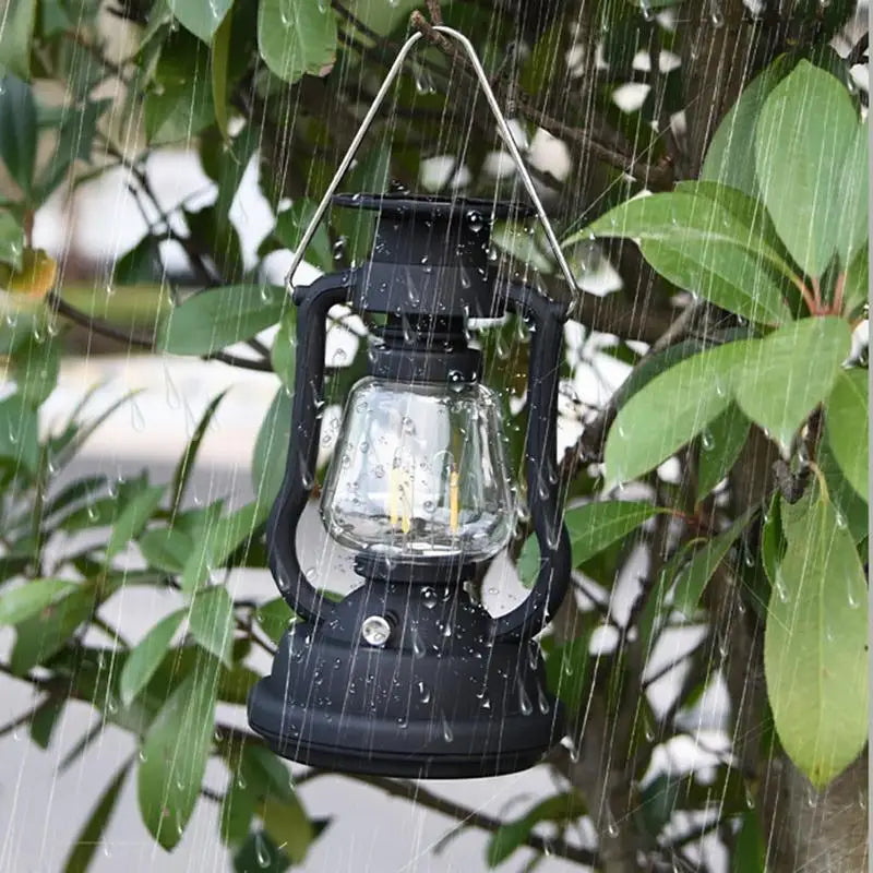 Outdoor Campinglamp | Oplaadbare LED Zaklamp met Zonnepaneel | Waterdicht & Draagbaar